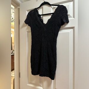 Kimchi Blue black lace minidress